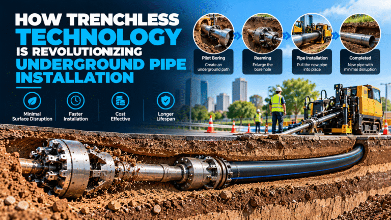 Trenchless Technology Revolutionizes Pipe Installation