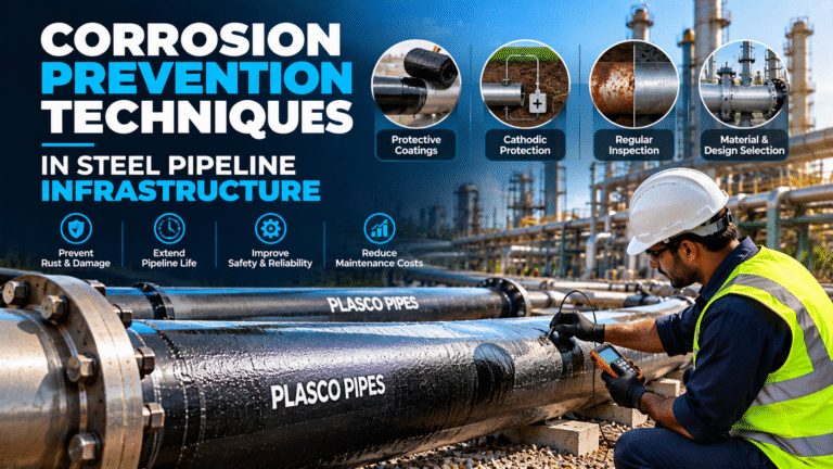 Steel Pipeline Corrosion Prevention Infographic